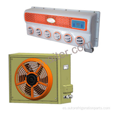 2300W 12V 24V Air acondicionador de estacionamiento dividido sin escobillas